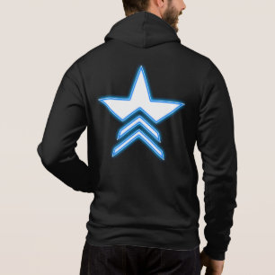 Sudadera con capucha Blue Star Commander