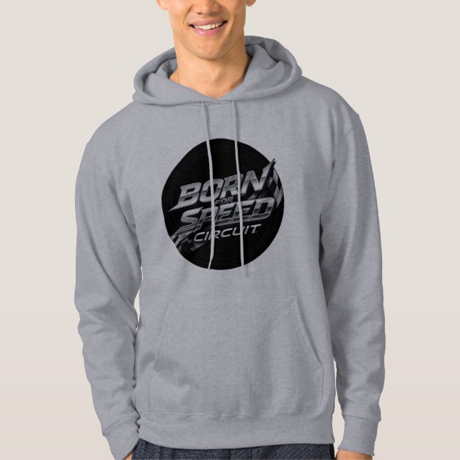 Sudadera con capucha Blueprint Born for Speed Circ (Anverso)