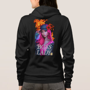 Sudadera con capucha Boss Lady Fire