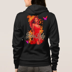 Sudadera con capucha Boss Lady Fire