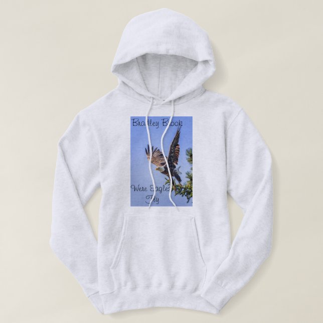 Sudadera con capucha Bradley Brook Eagle Fly (Diseño del anverso)
