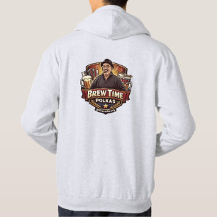Sudadera con capucha Brew Time Polkas