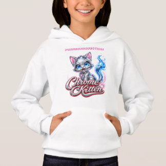 Sudadera con capucha Chrome Kitten " Supacute"