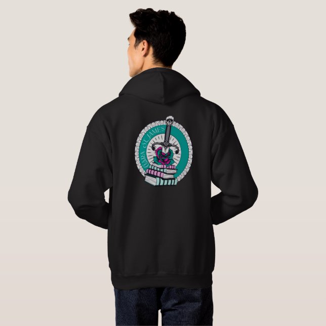 Sudadera con capucha Ciara St James Logo Hombres X (Reverso completo)