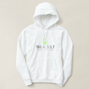 Sudadera con capucha (Clásica Blanca)