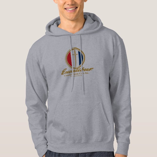 Sudadera con capucha clásica de los coches de (Anverso)
