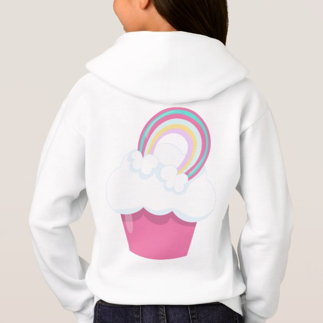 Sudadera con capucha ComfortBlend® de Hanes para n (Reverso)