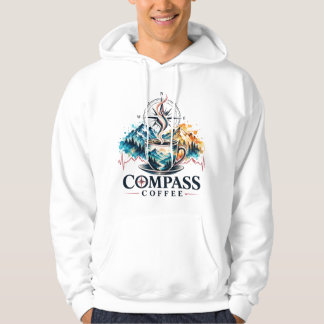 Sudadera con capucha Compass Coffee Mountain Adven