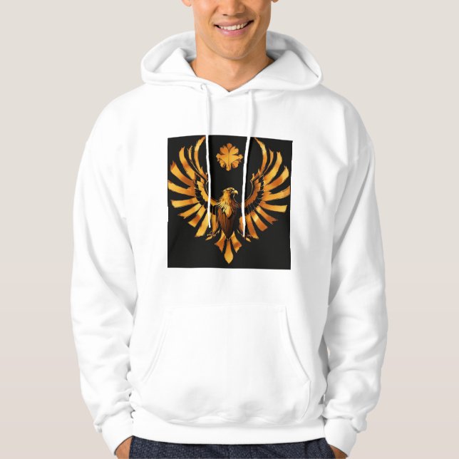 Sudadera Con Capucha Con Aves (Anverso)