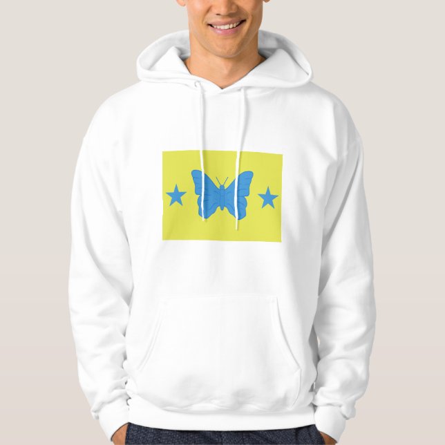 Sudadera con capucha con la bandera de Bady Bassit (Anverso)