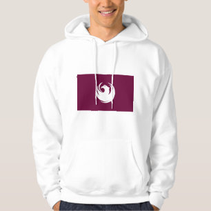 Sudadera con capucha con la bandera de la ciudad d