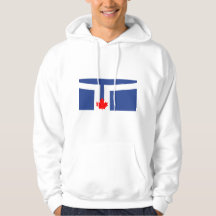 Sudadera con capucha con la bandera de Toronto, Ca