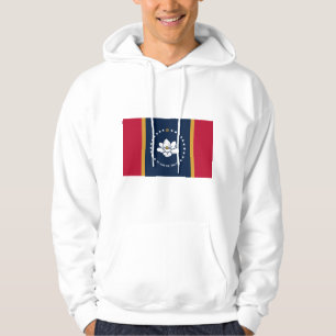 Sudadera con capucha con la bandera del estado de
