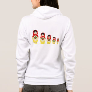 Sudadera con capucha conocida del matryoshka de