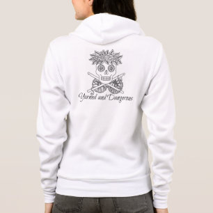 Sudadera con capucha contada un cuento y peligrosa