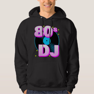Sudadera con capucha Corey Tiger 80s Retro "DJ de 