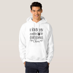 Sudadera con capucha 'Corro con Café y Alegría Nav