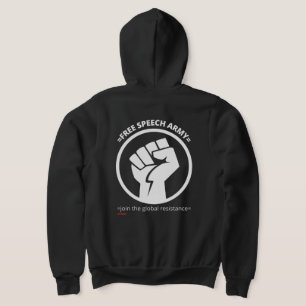 sudadera con capucha cremallera "EJÉRCITO DE LA LI