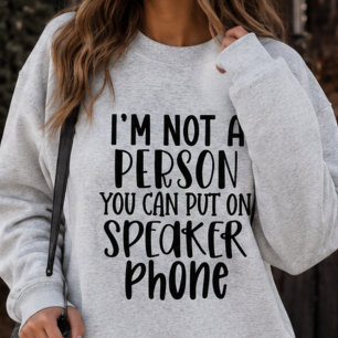 Sudadera con capucha Crewneck Sarcástica de Altavo