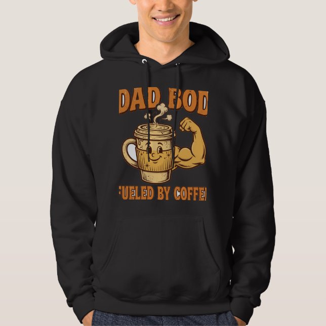 Sudadera con capucha Dad Bod (Anverso)