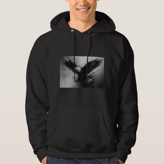 Sudadera con capucha Dark Eagle Graphic (Anverso)