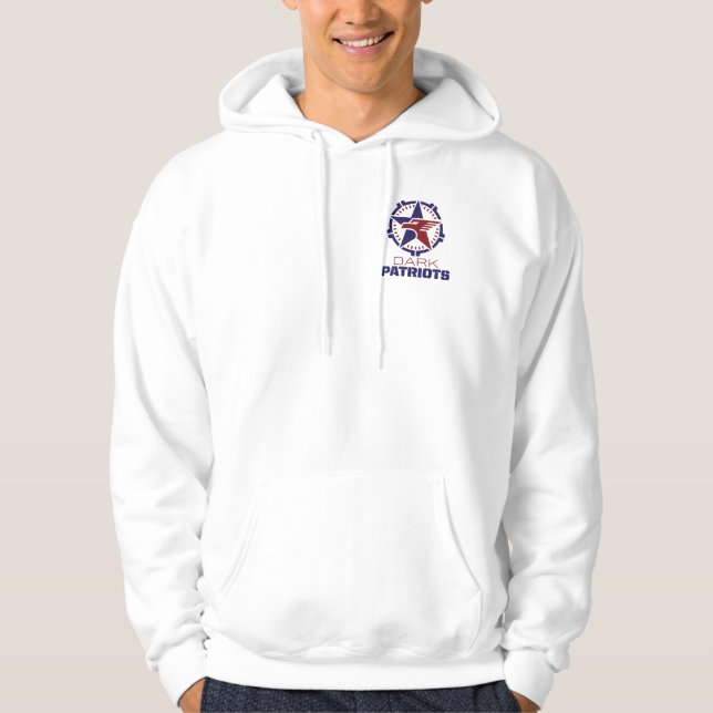 Sudadera con capucha Dark Patriots Logo Hombres 2X (Anverso)