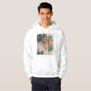 Sudadera con capucha de acuarela