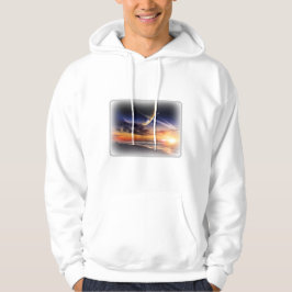 Sudadera con capucha de adulto Cosmic Planet Horiz