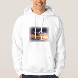 Sudadera con capucha de adulto Cosmic Planet Horiz