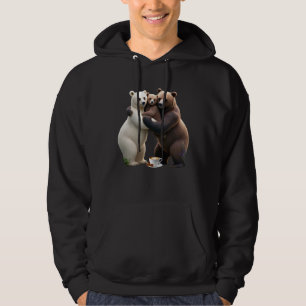 Sudadera con capucha de adulto Cozy Bear Family Hu