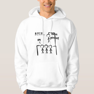 Sudadera con capucha de ahorcado de figura de palo