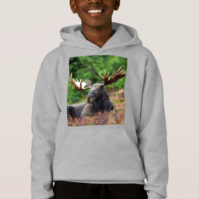 Sudadera con capucha de alce (Anverso)