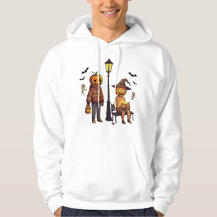 Sudadera con capucha de amigos de calabaza – Calle