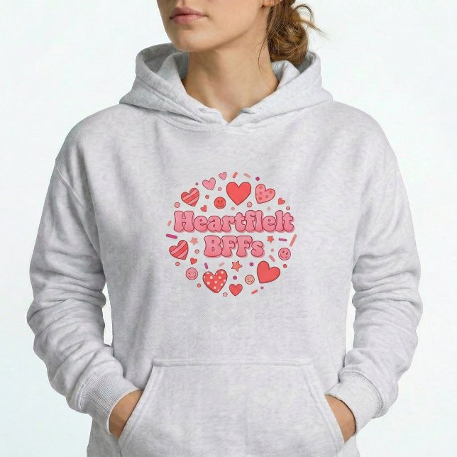 Sudadera con capucha de amistad caprichosa de mejo (Subido por el creador)