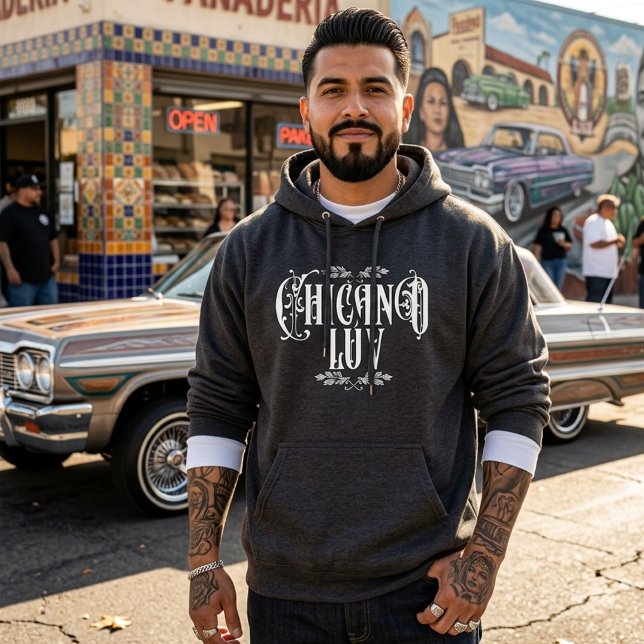 sudadera con capucha de amor chicano (Chicano love hoodie)