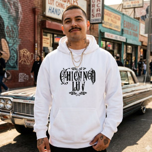 Sudadera con capucha de amor chicano