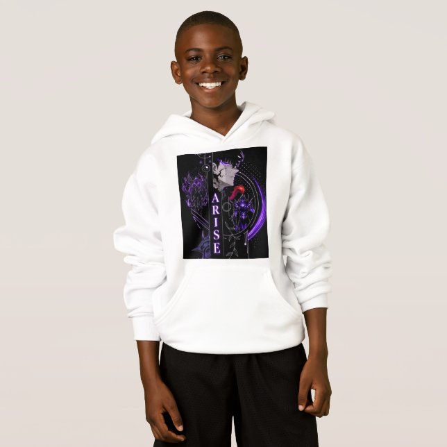 Sudadera con capucha de anime para niños ARISE – S (Anverso completo)