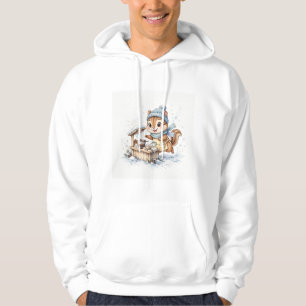Sudadera con capucha de ardilla de puesto de cacao
