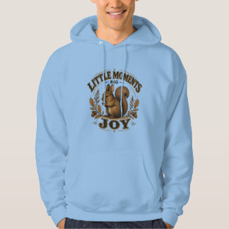 Sudadera con capucha de ardilla Little Moments Big