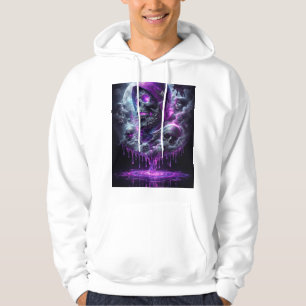 Sudadera con capucha de arte de fantasía oscura 'M