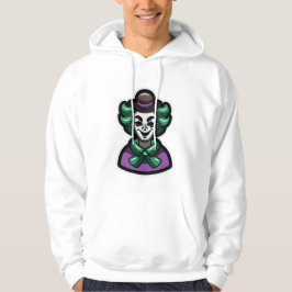 Sudadera con capucha de arte gráfico de payaso Jok