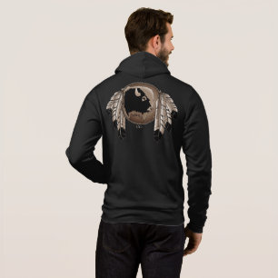 Sudadera con capucha de arte nativo Chaqueta de an