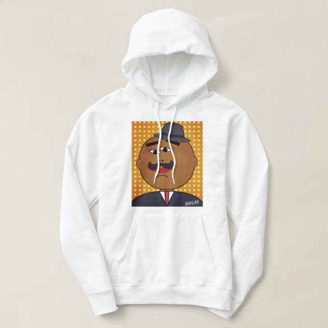 Sudadera con capucha de arte Quickdraw (Diseño del anverso)
