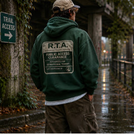 Sudadera con capucha de autorización de acceso púb