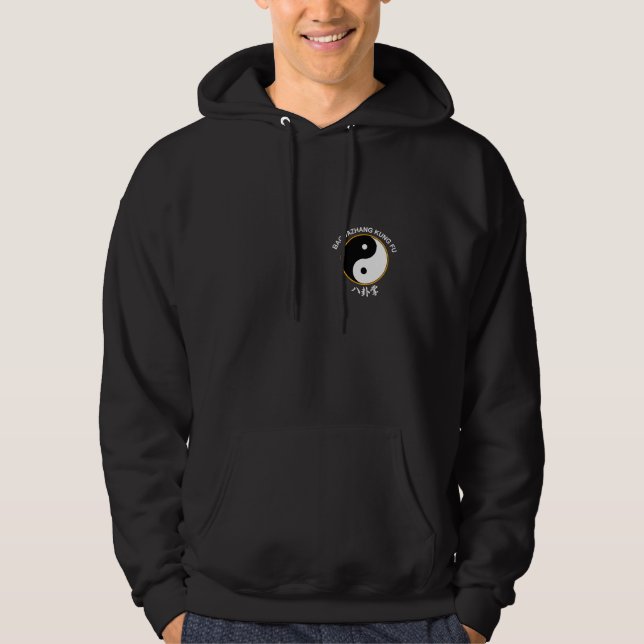 Sudadera con capucha de Baguazhang Kung Fu (Anverso)