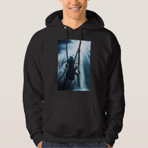Sudadera con capucha de bajista de araña gótica pa