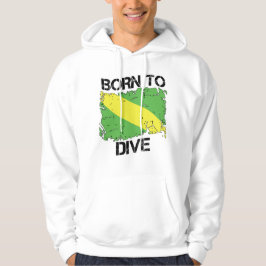 Sudadera con capucha de bandera de Nitrox Born to