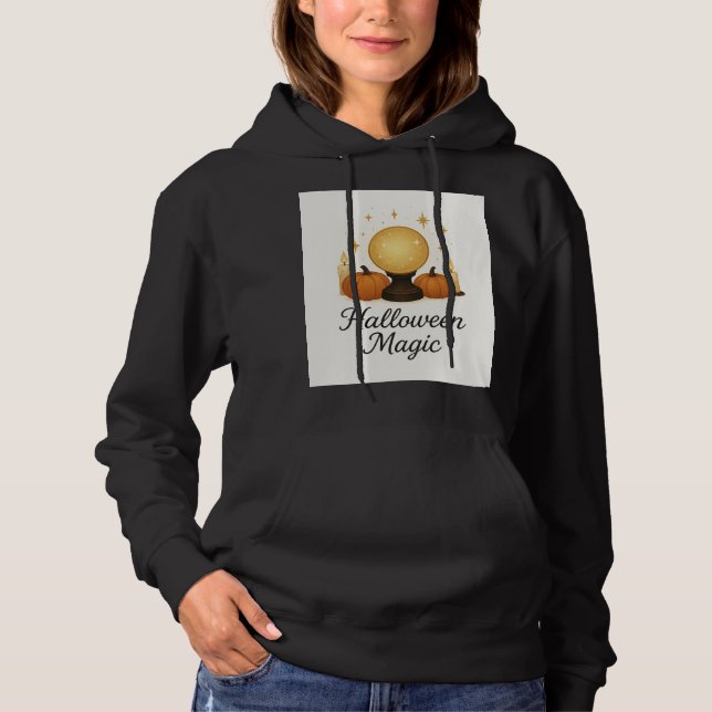 Sudadera con capucha de bola de cristal mágico de  (Anverso)