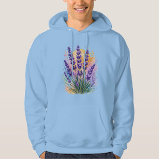 Sudadera con capucha de botánica acuarela de ramit
