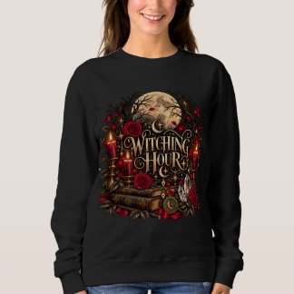 Sudadera con capucha de bruja gótica de Halloween